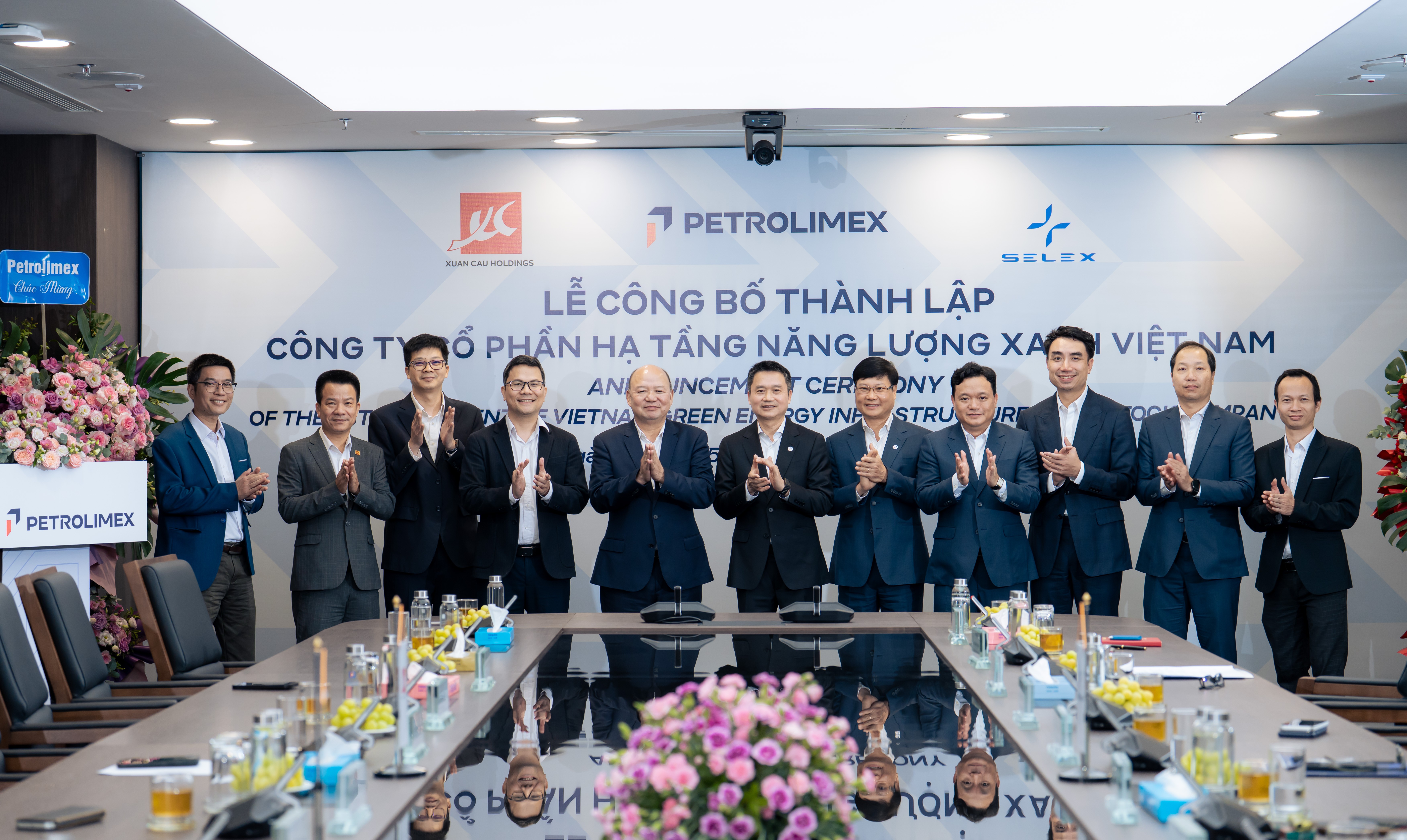 Petrolimex công bố thành lập CTCP Hạ tầng Năng lượng Xanh Việt Nam