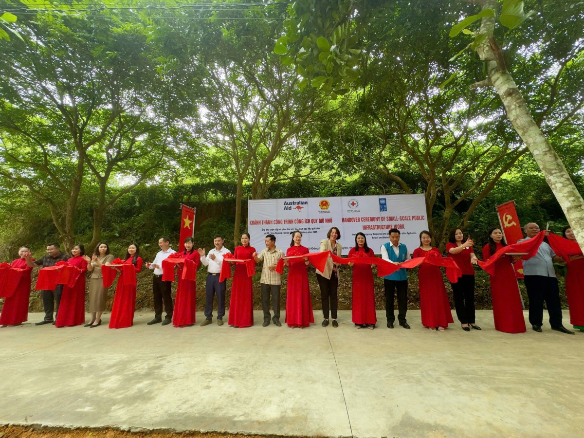 Thái Nguyên tăng cường phục hồi sau bão lũ với hỗ trợ từ Australia và UNDP