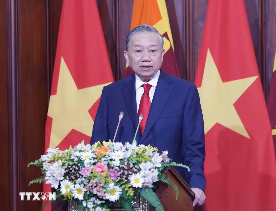 Việt Nam - Sri Lanka nâng cấp quan hệ lên Đối tác Toàn diện