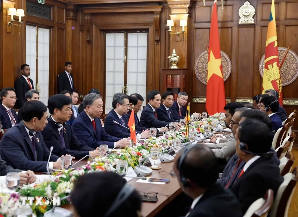 Tổng Bí thư, Chủ tịch nước Tô Lâm nhấn mạnh, hai nước cần quyết tâm đưa ngay các thỏa thuận vào triển khai ngay - Ảnh: TTXVN