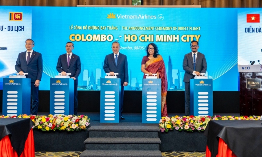Vietnam Airlines công bố đường bay thẳng kết nối Việt Nam - Sri Lanka