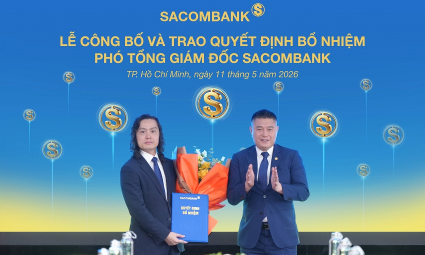 Sacombank bổ nhiệm hai phó tổng giám đốc, kiện toàn bộ máy lãnh đạo