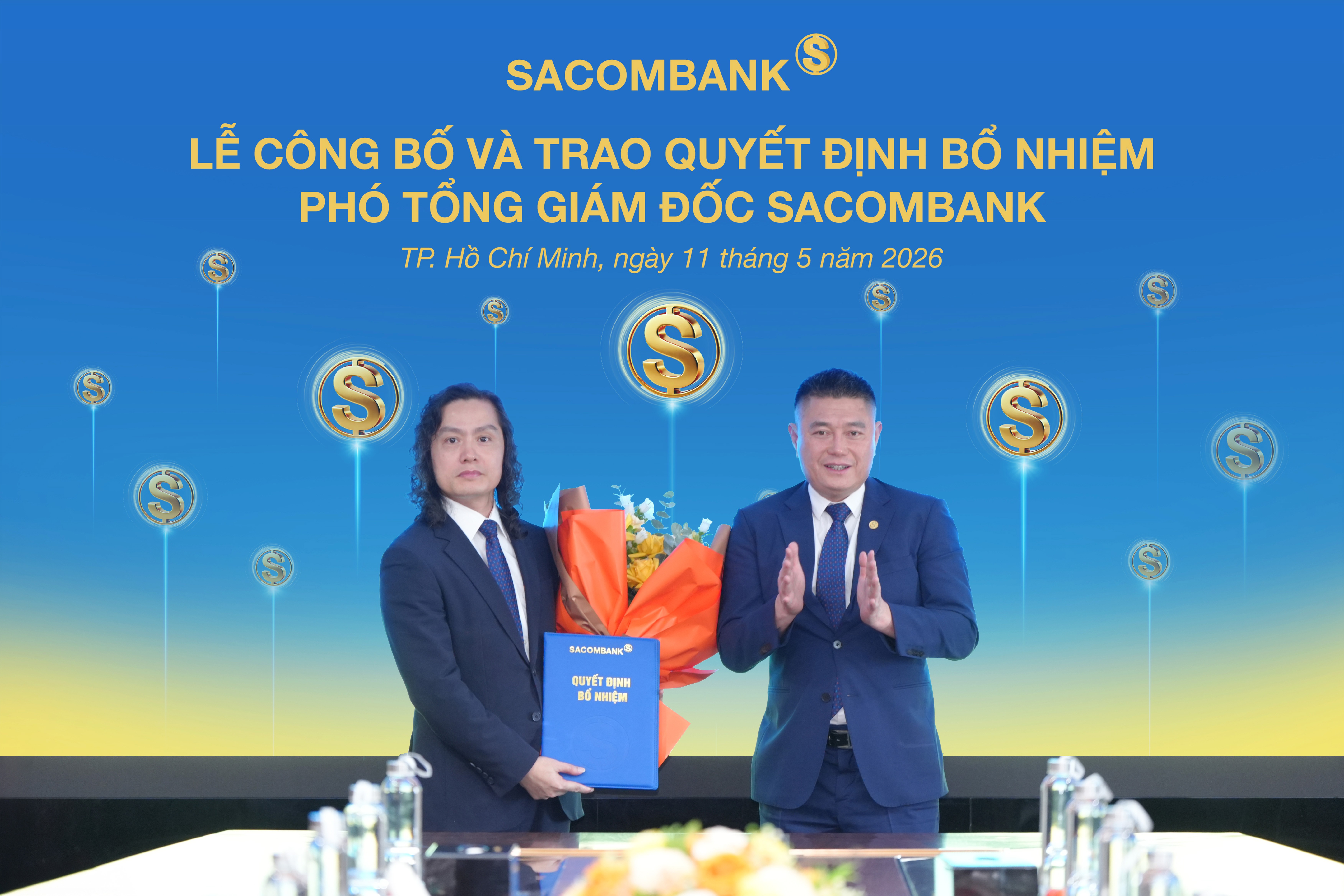 Sacombank bổ nhiệm hai phó tổng giám đốc, kiện toàn bộ máy lãnh đạo