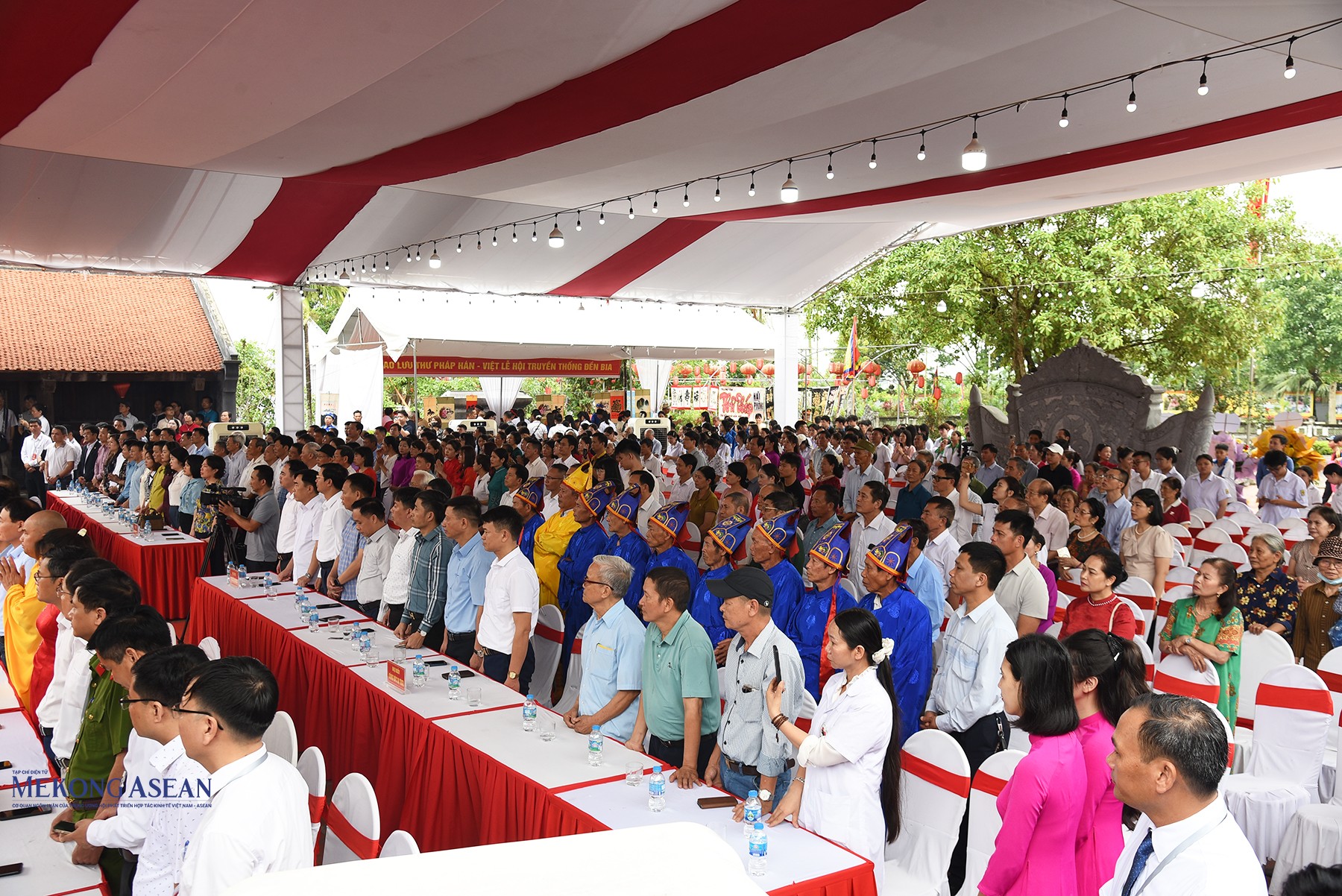 Khai hội truyền thống đền Bia, tưởng niệm đại danh y, thiền sư Tuệ Tĩnh