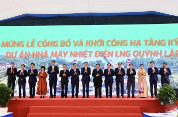 Nghệ An khởi công hạ tầng dự án năng lượng hàng đầu Bắc Trung Bộ