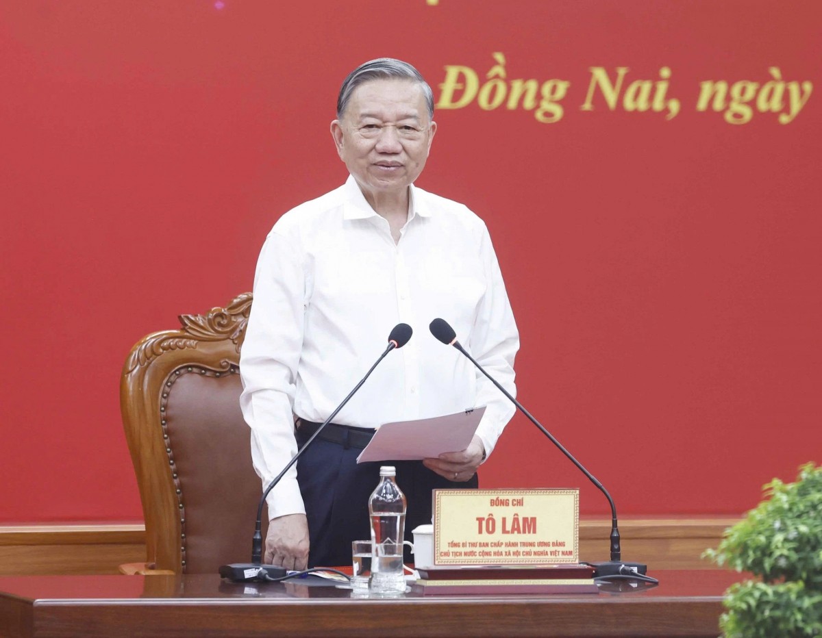 Tổng Bí thư, Chủ tịch nước làm việc với Thành ủy Đồng Nai