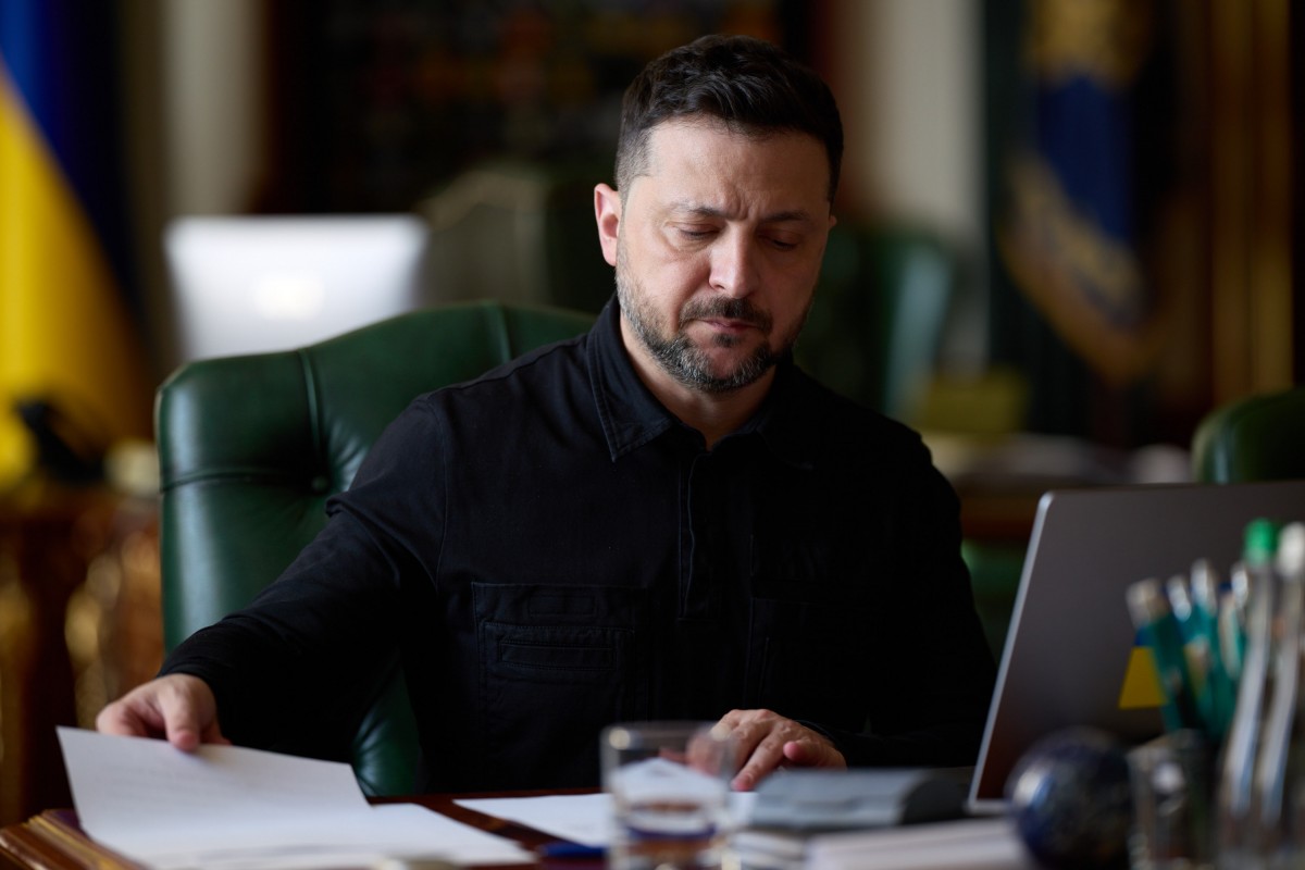 Tổng thống Ukraine Volodymyr Zelensky. Ảnh: X/@ZelenskyyUa