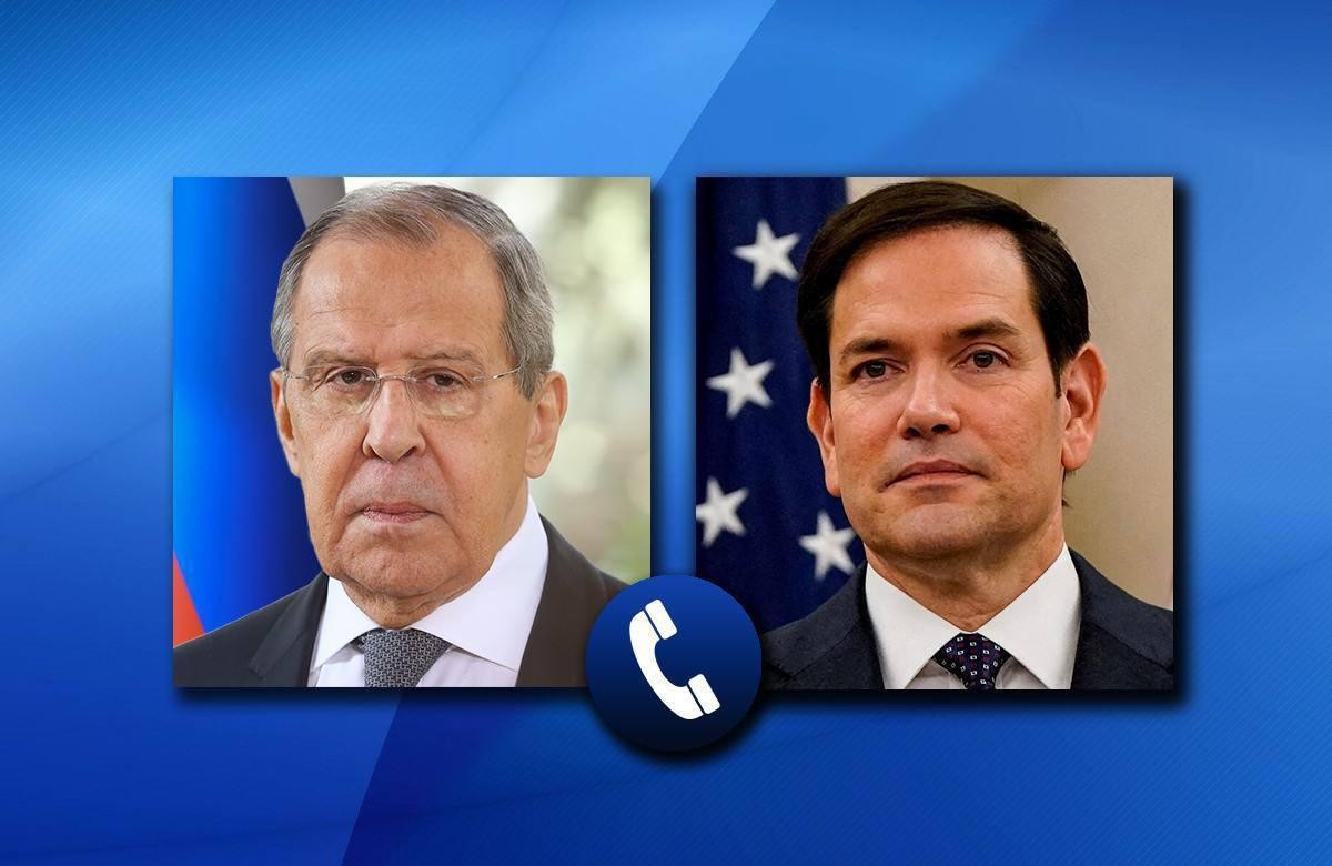 Ngoại trưởng Nga Sergey Lavrov (trái) và người đồng cấp Mỹ Marco Rubio. Ảnh: Bộ Ngoại giao Nga