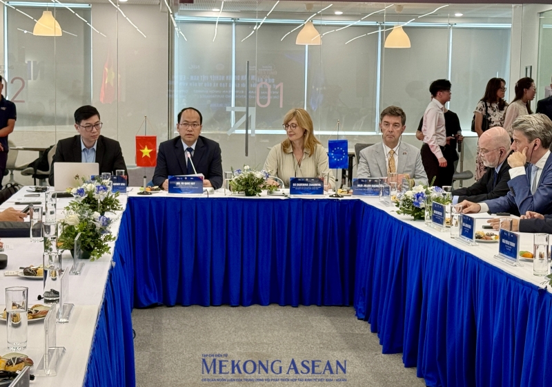 Diễn đàn Trang Nhà Cái 555win.com - Đăng Nhập +555k Việt Nam – EU về đổi mới sáng tạo và đầu tư bền vững. Ảnh: Hà Anh/555win Login.