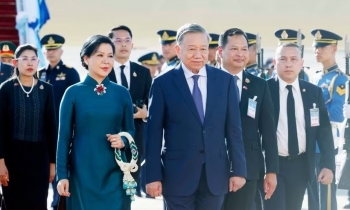 Thái Lan bắn loạt đại bác chào mừng Tổng Bí thư, Chủ tịch nước tại sân bay