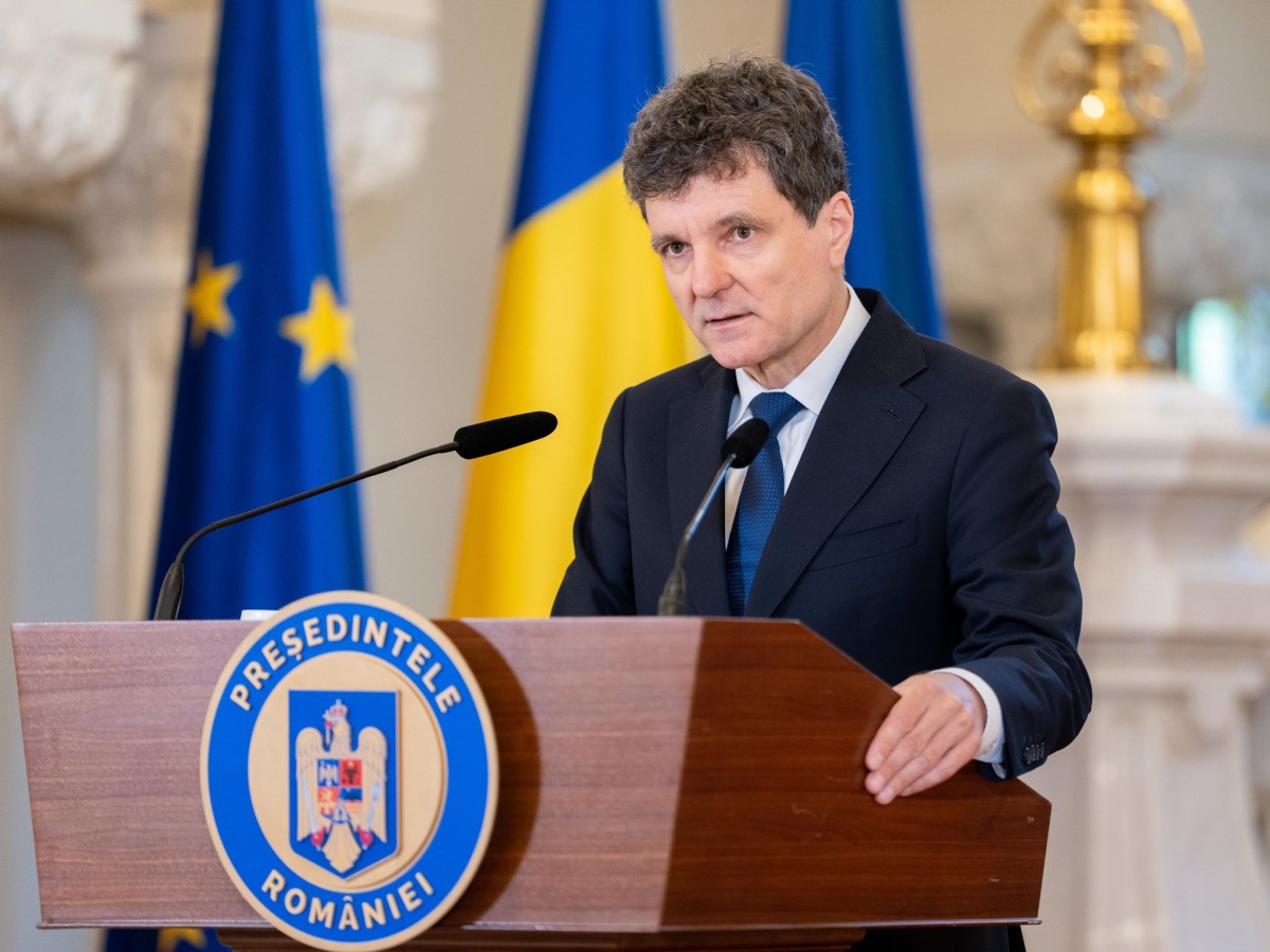 Tổng thống Romania Nicusor Dan. Ảnh: X/@NicusorDanRO