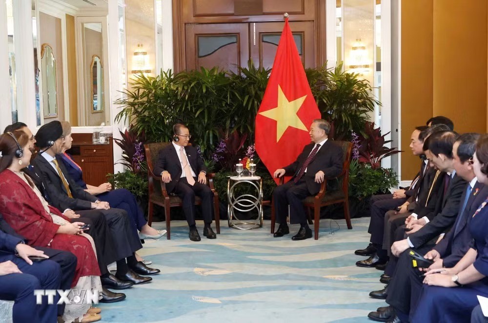 Tổng Bí thư, Chủ tịch nước cho rằng tin cậy chính trị luôn được duy trì, lĩnh vực đầu tư, 555win phien bạn Chính Thức và kết nối ngày càng mạnh mẽ, trong đó 23 khu VSIP là biểu tượng cho 555Win là nhà cái cá cược hàng đầu Châu Á 555Win login đăng nhập hiệu quả giữa hai nước - Ảnh: TTXVN