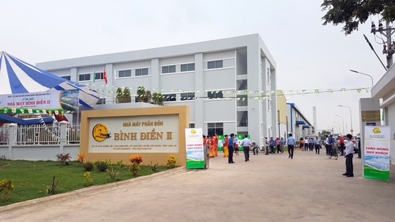 Nh&agrave; m&aacute;y sản xuất của Ph&acirc;n b&oacute;n B&igrave;nh Điền.