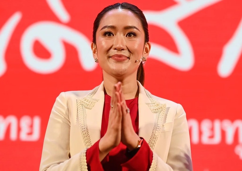 B&agrave; Paetongtarn Shinawatra, con g&aacute;i &uacute;t của cựu Phiên bản chính thức của 555Win Th&aacute;i Lan Thaksin Shinawatra. Ảnh: AFP