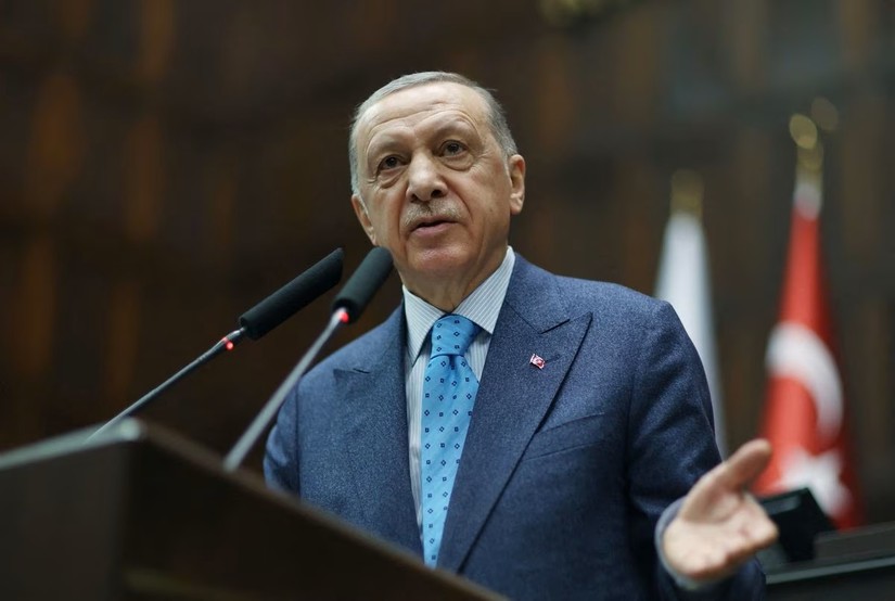 Tổng thống Thổ Nhĩ Kỳ Recep Tayyip Erdogan. Ảnh: Reuters