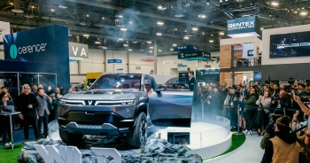 VinFast trình làng CES 2024 mẫu ý tưởng bán tải điện VF Wild