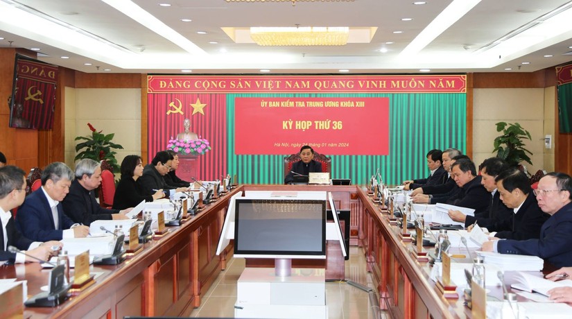 UBKT Trung ương họp Kỳ thứ 36.