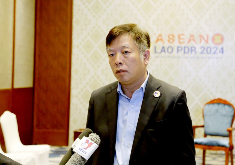 Đại sứ Vũ Hồ, Quyền Trưởng SOM ASEAN, Vụ trưởng Vụ ASEAN (Bộ Ngoại giao). Ảnh: B&aacute;o Thế giới v&agrave; Việt Nam