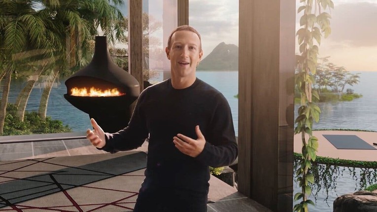 Metaverse của Zuckerberg được nhận x&eacute;t kh&ocirc;ng thể cứu c&ocirc;ng ty v&agrave;o thời điểm n&agrave;y. Ảnh: EPA