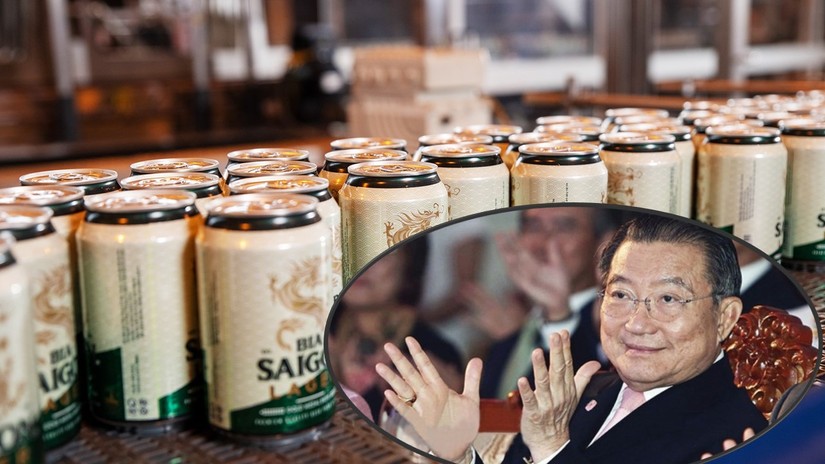 Tỷ ph&uacute; Charoen Sirivadhanabhakdi, &ocirc;ng chủ đứng sau Thaibev.