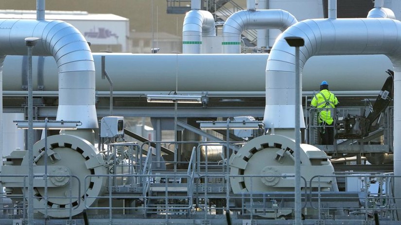 Dự &aacute;n đường ống dẫn kh&iacute; đốt Nord Stream 2 của Đức v&agrave; Nga bị đ&igrave;nh chỉ. Nguồn: TRT World.