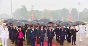 Lãnh đạo Đảng, Nhà nước vào Lăng viếng Chủ tịch Hồ Chí Minh