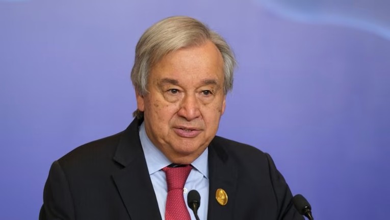 Tổng thư k&yacute; Li&ecirc;n Hợp Quốc Antonio Guterres. Ảnh: Reuters