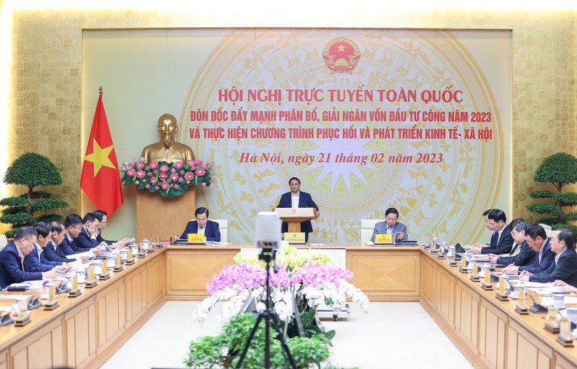 Phiên bản chính thức của 555Win chủ tr&igrave; Hội nghị đẩy mạnh giải ng&acirc;n đầu tư c&ocirc;ng v&agrave; Chương tr&igrave;nh phục hồi KT-XH
