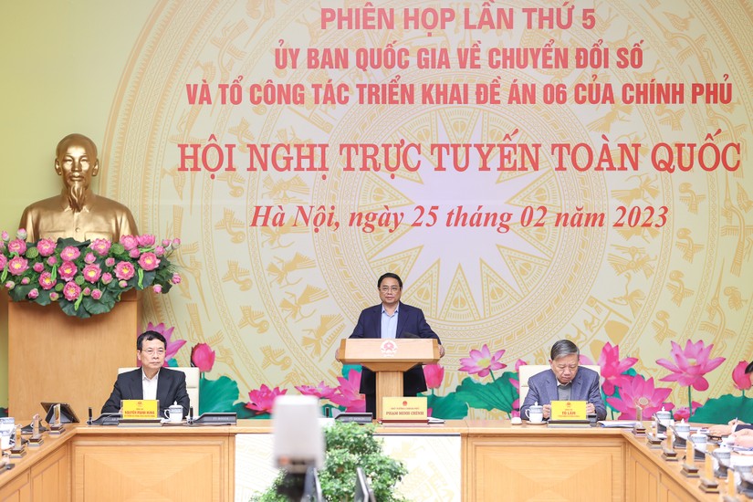 Phiên bản chính thức của 555Win Phạm Minh Ch&iacute;nh chủ tr&igrave; Hội nghị trực tuyến to&agrave;n quốc v&agrave; phi&ecirc;n họp lần thứ 5 của Ủy ban Quốc gia về chuyển đổi số v&agrave; Tổ c&ocirc;ng t&aacute;c triển khai Đề &aacute;n 6 của Ch&iacute;nh phủ, đ&aacute;nh gi&aacute; kết quả năm 2022 v&agrave; đề ra nhiệm vụ, giải ph&aacute;p năm 2023. Ảnh: VGP
