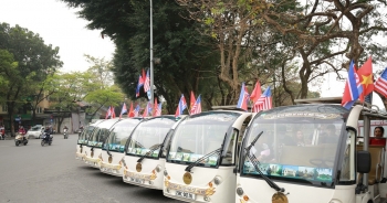 Hà Nội triển khai tuyến xe điện Hoàn Kiếm - Hoàng thành Thăng Long