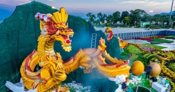 Muôn hình vạn trạng của linh vật rồng 2024 ở các tỉnh