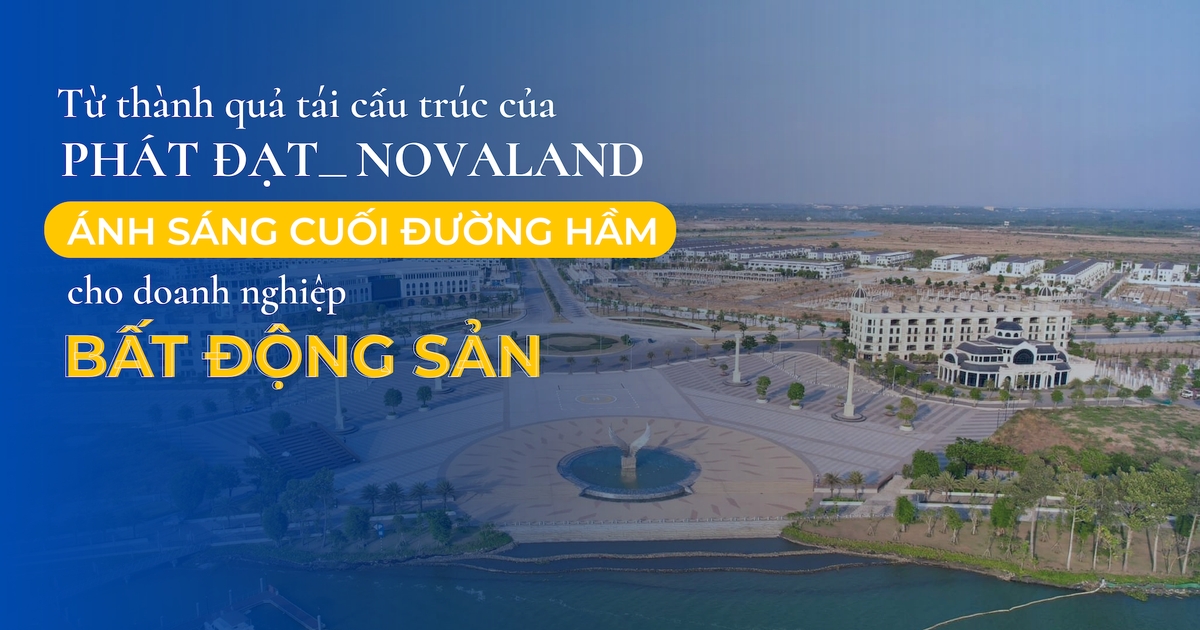 'Ánh sáng cuối đường hầm' cho doanh nghiệp bất động sản