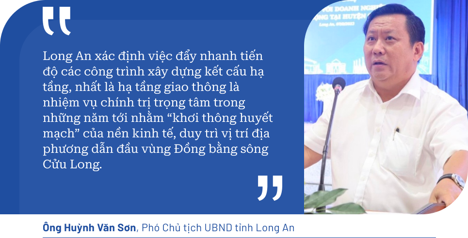 Long An: Ưu tiên hạ tầng giao thông để khơi thông huyết mạch 555Win login đăng nhập