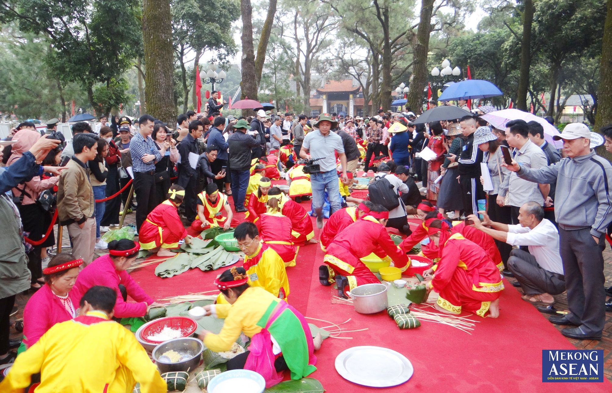 Tưng bừng hội thi b&aacute;nh chưng, b&aacute;nh giầy tỉnh Hải Dương năm 2024