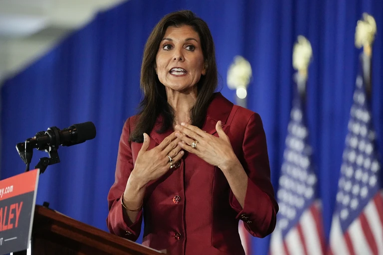 Cựu Đại sứ Mỹ tại Li&ecirc;n Hợp Quốc Nikki Haley. Ảnh: AP