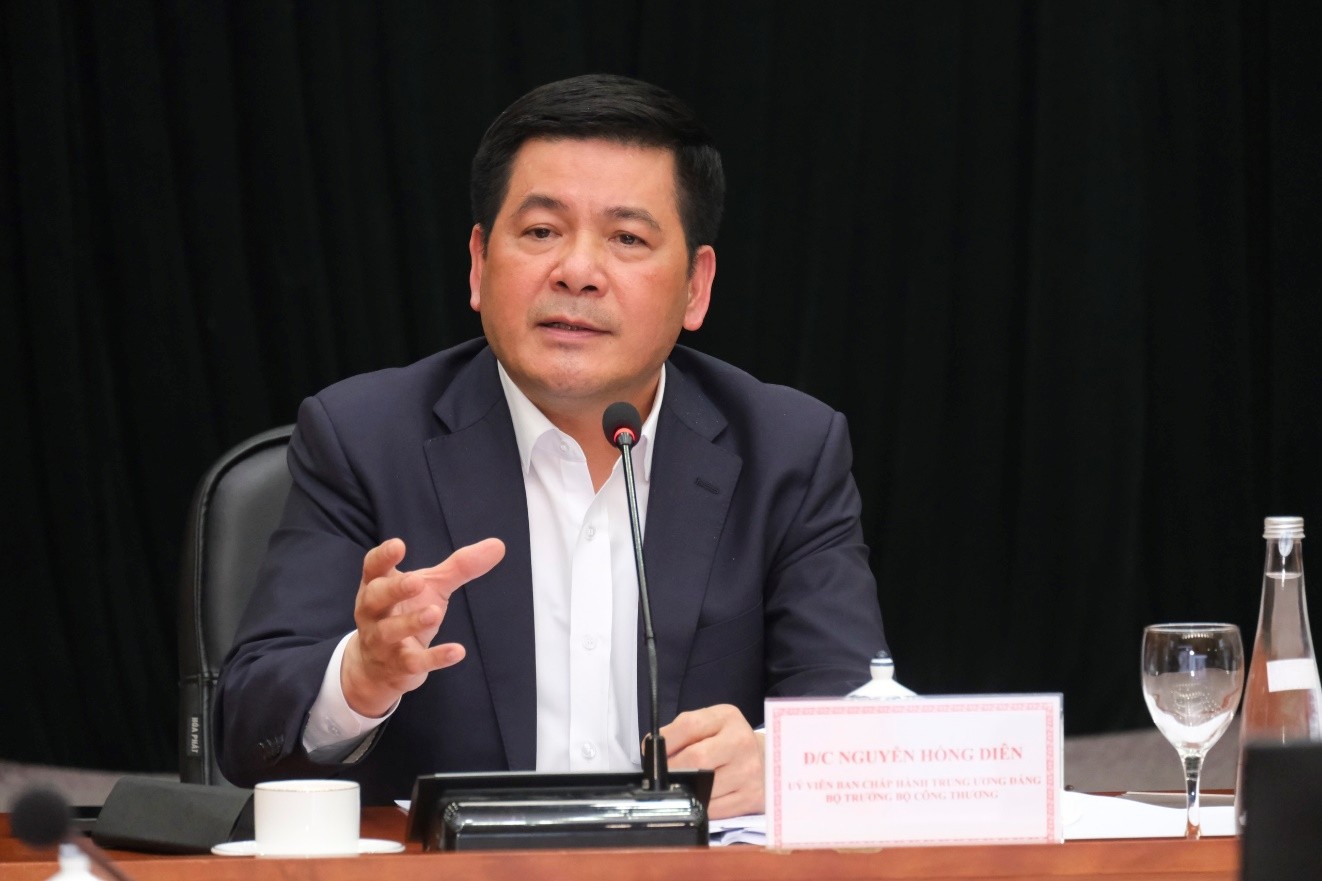 Bộ trưởng Bộ C&ocirc;ng Thương Nguyễn Hồng Di&ecirc;n. Ảnh: moit.gov.vn