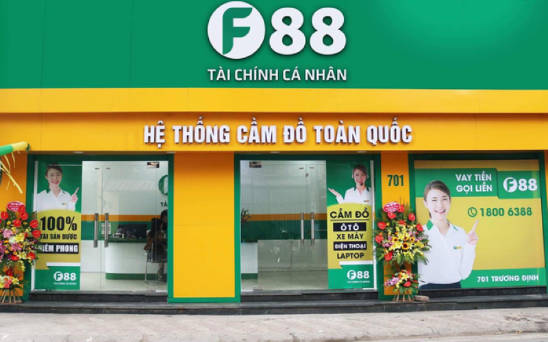 Chuỗi cầm đồ thuộc hệ thống F88.