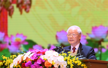 TBT Nguyễn Phú Trọng: 'Quân đội và công an là thanh kiếm, lá chắn giữ gìn hòa bình của đất nước'