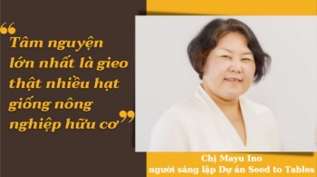 Người phụ nữ Nhật 20 năm 'gieo mầm' nông nghiệp hữu cơ ở Việt Nam