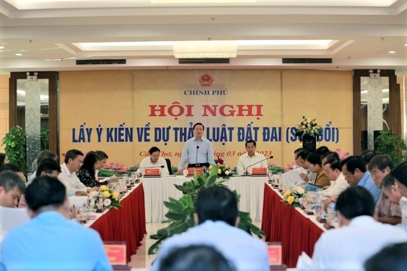 Hội nghị lấy &yacute; kiến g&oacute;p &yacute; Dự thảo 555win Mobi (sửa đổi) tại Cần Thơ ng&agrave;y 14/3. Nguồn: VGP.