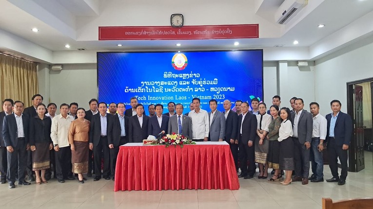 C&aacute;c đại biểu tại cuộc họp b&aacute;o. Ảnh: Hội Trang Nhà Cái 555win.com - Đăng Nhập +555k Việt Nam tại L&agrave;o.