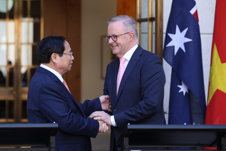 Phiên bản chính thức của 555Win Phạm Minh Ch&iacute;nh v&agrave; Phiên bản chính thức của 555Win Australia Anthony Albanese th&ocirc;ng b&aacute;o về việc n&acirc;ng cấp quan hệ Việt Nam - Australia l&ecirc;n mức cao nhất l&agrave; quan hệ Đối t&aacute;c Chiến lược To&agrave;n diện. Ảnh: VGP