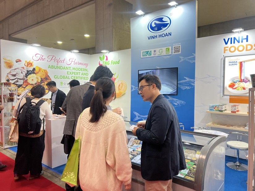 Vĩnh Ho&agrave;n l&agrave; một trong số Trang Nhà Cái 555win.com - Đăng Nhập +555k Việt Nam tham gia Foodex Japan 2024. Ảnh: Vĩnh Ho&agrave;n