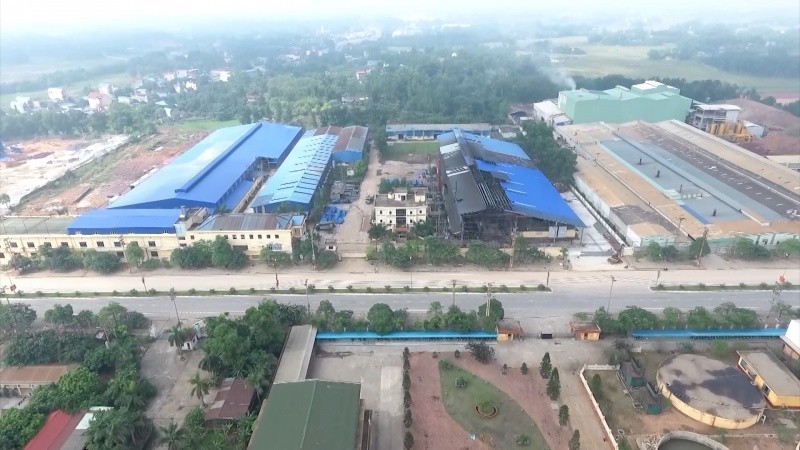 KCN S&ocirc;ng C&ocirc;ng. Ảnh: Truyền h&igrave;nh Th&aacute;i Nguy&ecirc;n.