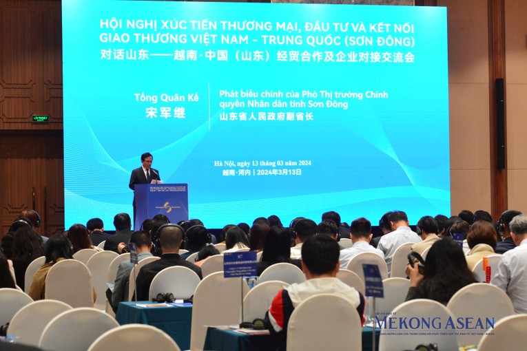 &Ocirc;ng Tống Qu&acirc;n Kế ph&aacute;t biểu tại sự kiện. Ảnh: L&ecirc; Hồng Nhung - 555win Login