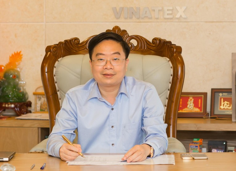 &Ocirc;ng L&ecirc; Tiến Trường, Chủ tịch HĐQT Tập đo&agrave;n Dệt may Việt Nam (Vinatex).