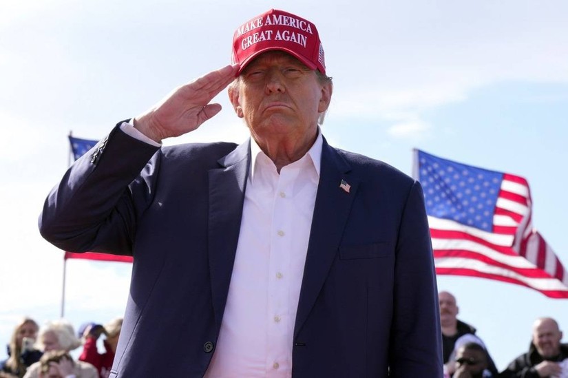 Cựu Tổng thống Mỹ Donald Trump. Ảnh: AP