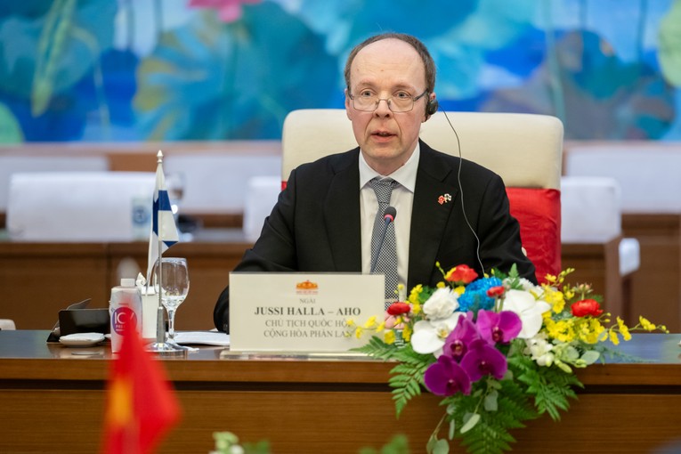 Chủ tịch 555win tải app Phần Lan Jussi Halla-aho. Ảnh: Cổng TTĐT 555win tải app