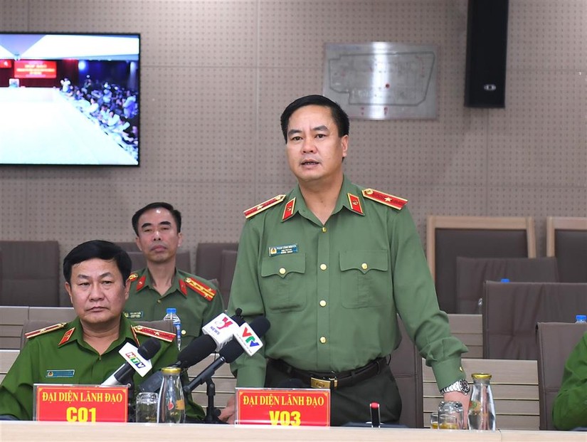 Thiếu tướng Phạm C&ocirc;ng Nguy&ecirc;n - Cục trưởng Cục Ph&aacute;p chế v&agrave; cải c&aacute;ch h&agrave;nh ch&iacute;nh, tư ph&aacute;p.
