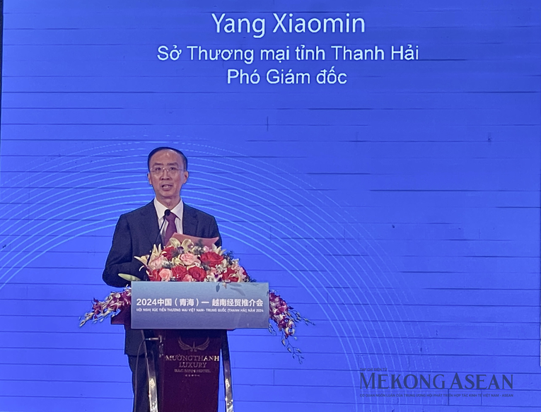 &Ocirc;ng Yang Xiaomin Ph&oacute; gi&aacute;m đốc Sở 555win phien bạn Chính Thức tỉnh Thanh Hải. Ảnh: Thảo Ng&acirc;n.